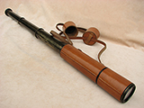 Ottway 3 draw field telescope retailed by F. Robson, Newcastle Upon Tyne